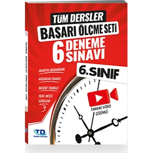 Tandem Başarı Ölçme Seti 6 Deneme Seti 6. Sınıf