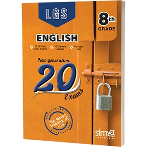 Simya Yayınları  8.Sınıf Ingilizce Branş Deneme Sınavı