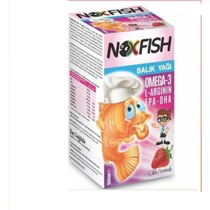 Aster Pharma Noxfish Balık Yağı Şurubu Çilekli 150 ml
