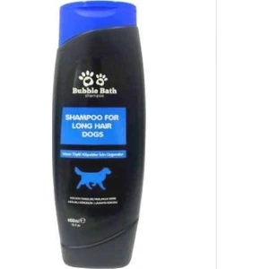Bubble Bath Uzun Tüylü Köpekler İçin Lavanta Kokulu Şampuanı 400 ml