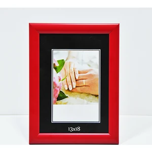 Kişiye Özel Resim Çerçevesi  13 x 18 cm Kırmızı
