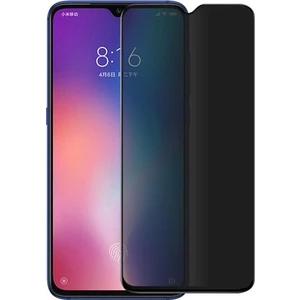 Apple iPhone XR Tam Kaplayan Privacy Hayalet Cam Ekran Koruyucu Siyah