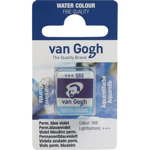 Van Gogh 1/2 Tablet Sulu Boya 568 Permanent Blue Violet