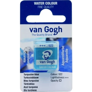 Van Gogh 1/2 Tablet Sulu Boya 522 Turquoise Blue