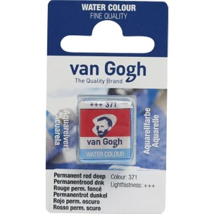 Van Gogh 1/2 Tablet Sulu Boya 371 Permanent Red Deep