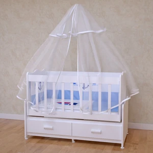 Garaj Home Elegant Beşik + Yatak + Uyku Seti Kombini Denizci Mavi