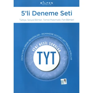 Bilfen Yayınları 12. Sınıf TYT 5'Li Deneme Seti