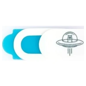 Kamera Kapatıcı Space Ship Mini Beyaz