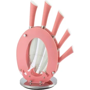 6 Parça Lux Pembe Bıçak Seti CKR1373