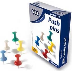 Mas Harita Çivisi 4 Paket (18 Adet )