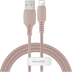 CALDC-04 Colourful Lightning Şarj Kablosu 2.4A 1.2 mt Pembe