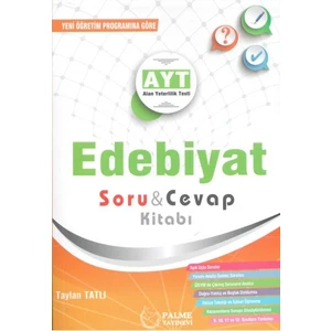 Palme Yayıncılık AYT Edebiyat Soru Cevap Kitabı