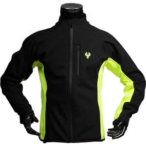 Hp Softshell Su ve Rüzgar Geçirmez Mont Siyah Neon