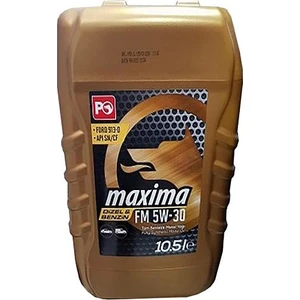 Petrol Ofisi Maxima FM 5W-30 10.5 Litre Motor Yağı ( Üretim Yılı :2023 )