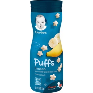 Puffs Sağlıklı Snack Atıştırmalık - Banana