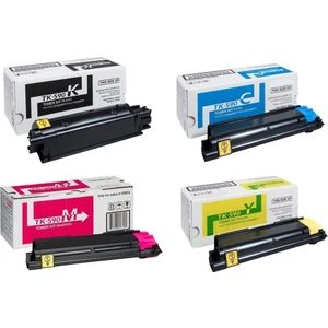 EmgeToner Kyocera Fs C 2626MFP - Fs C 2026 / TK-590 4 Renk Set Cmyk Çipli Muadil Toner