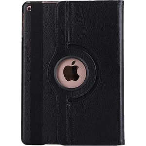 Coverzone iPad 7.Nesil 10.2" 2019 360 Derece Dönerli Standlı Tablet Kılıfı Siyah