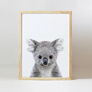 Minik Ayı Baby Animals Ahşap Çerçeve - Yavru Koala