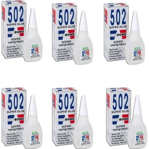 502 Japon Yapıştırıcı 6'lı Paket