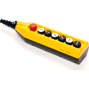 Çift Hızlı 6 Butonlu Acil Stoplu Vinç Kumandası