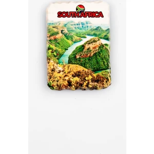 Dünyadan Hediyeler Güney Afrika Temalı Kırık Magnet