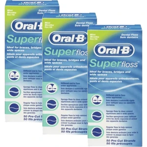 Oral B Super Floss Diş Ipi 50 m 4 Adet