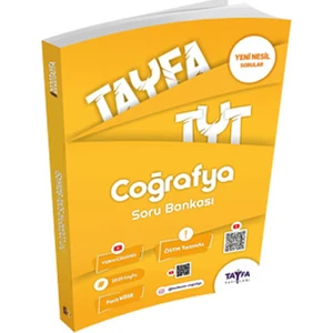 Tayfa Yayınları TYT Coğrafya Soru Bankası