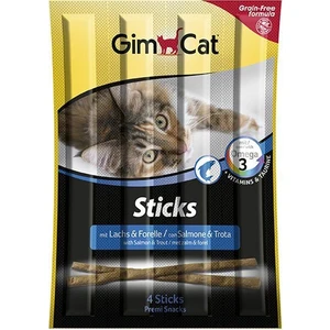 Sticks 6 Paket Alabalıklı Somonlu Tahılsız Kedi Ödül Maması (1 Paket-4 Stick = 20 gr)