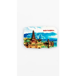 Dünyadan Hediyeler Endonezya Ulun Danu Fresco Magnet