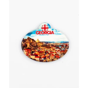 Dünyadan Hediyeler Gürcistan Tiflis Oval Magnet
