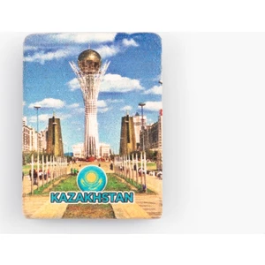 Dünyadan Hediyeler Kazakistan Temalı Taş Magnet