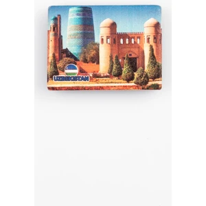 Dünyadan Hediyeler Özbekistan Temalı Taş Magnet