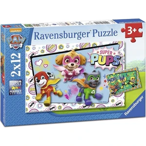 Paw Patrol 2X12 Parça Puzzle
