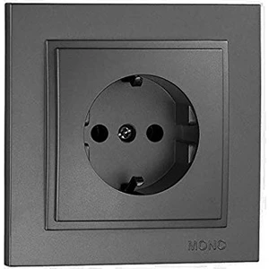 Despina Füme Topraklı Priz