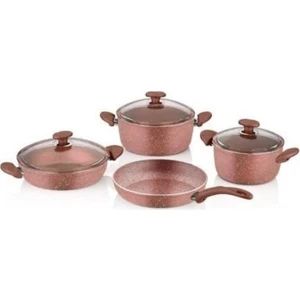 Optimum Granit 7 Parça Tuscany Pink