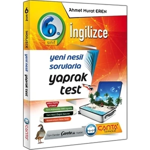 Çanta Yayınları 6. Sınıf İngilizce Yaprak Test