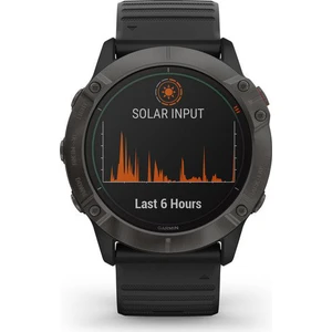 Fenix 6x Pro Solar Akıllı Saat - Siyah