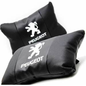 Peugeot Logolu Deri Boyun Yastığı
