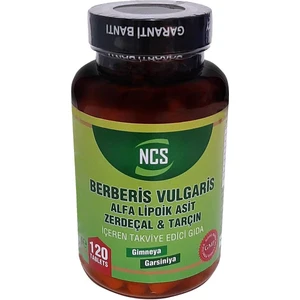 Berberis Vulgaris Alfa Lipoik Asit Zerdeçal 120 Tablet