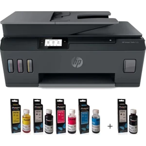 Smart Tank 530 4SB24A Wi-Fi + Tarayıcı + Fotokopi Renkli Çok Fonksiyonlu Tanklı Yazıcı + Photoink Mürekkep