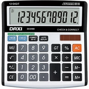 DX-6100 12 Haneli Hesap Makinesi