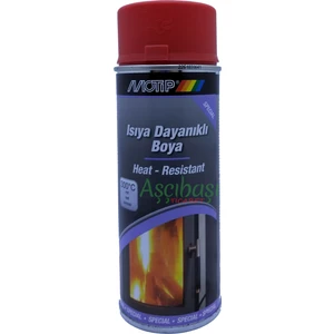 300°C Isıya Dayanıklı Sprey Boya Kırmızı 400 ml