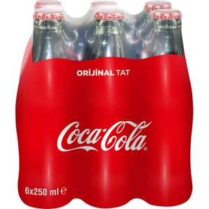 Coca Cola Cam Şişe 6X250 Ml