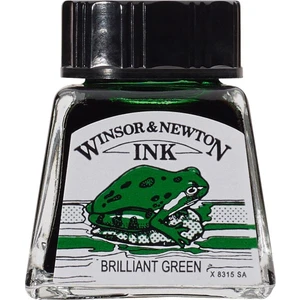 Winsor & Newton Drawing Ink Çizim ve Çini Mürekkebi 046 Brilliant Green