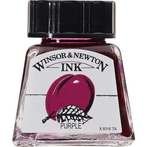 Winsor & Newton Drawing Ink Çizim ve Çini Mürekkebi 542 Purple