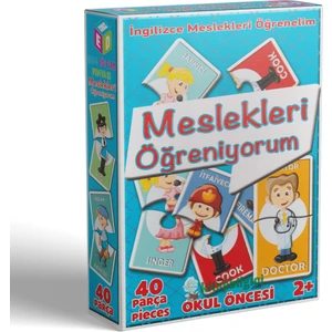 Hobi Eğitim Dünyası Meslekleri Öğreniyorum 2+ İngilizce Destekli