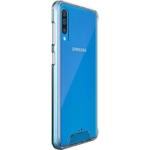 Samsung Galaxy A50s Gard Nitro Şeffaf Sert Silikon Şeffaf