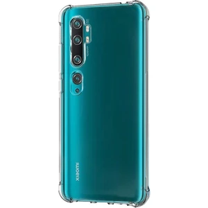 Xiaomi Mi Note 10 AntiShock Ultra Koruma Sert Kapak Şeffaf