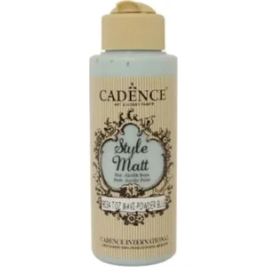 Style Mat Toz Mavi 120 ml - 9034