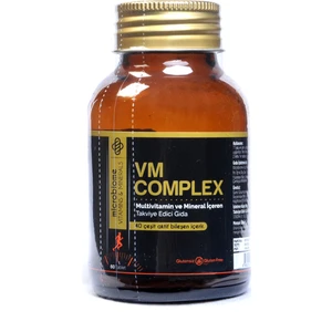 Vm Complex Multivitamin ve Minaeral Içeren Takviye Edici Gıda